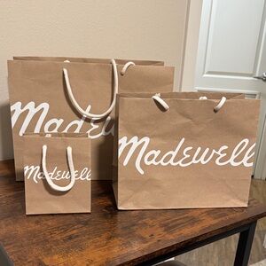 Madewell Tan Shopping Bag Collection